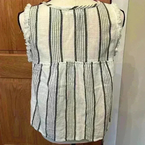 Lovestitch Sleeveless Boho Top Fringe M - Picture 4 of 7